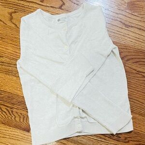 3/$15 H&M Girl’s Cream Cardigan